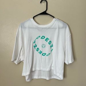ODESZA merch cropped tee